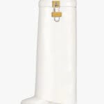 Givenchy Ivory Shark Lock boots in leather