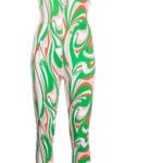 Emilio Pucci Vortici Print Jumpsuit-Green