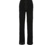 Dolce &Gabbana Flared Jacquared pants with logo